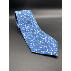 Vineyard Vines Kids Blue Patterned Tie with Sunglasses and Sun Print